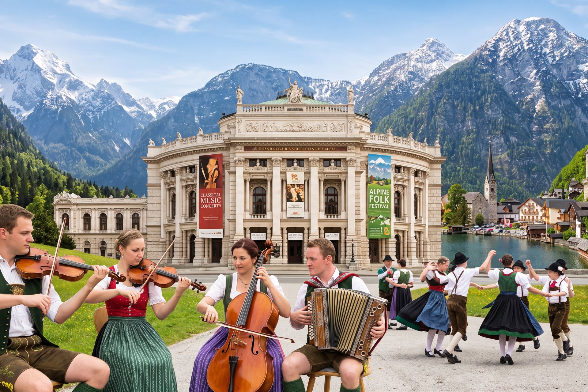Culture autrichienne : entre musique classique et traditions alpines